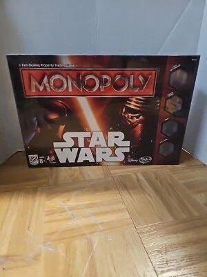 2015 Star Wars  Monopoly Board Game NIB Sealed  - Image 1 of 4