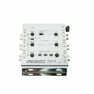 AUTOTEK ATK2/3X 2-way / 3-way Active Crossover with Remote Bass Control ! - Picture 1 of 12