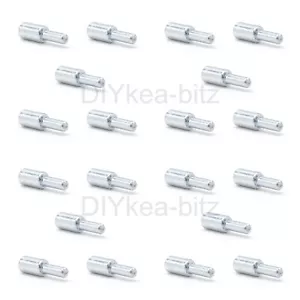 Pack of 20 IKEA BRIMNES BERTBY MICKE Shelf Fixings Peg Supports Pins Part 101514 - Picture 1 of 8