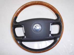VW Phaeton 3D Lenkrad Holz Holzlenkrad 3D0419091R 3D0880201BB - Bild 1 von 3