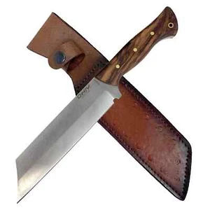 Cuchillo OHIY Hecho a Mano Tanto 6 pulgadas Bohler N690 Hoja de Acero Funda de Cuero Genuino - Imagen 1 de 22
