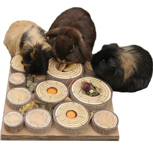 Rosewood Maze-A-Log Treat Challenge Rabbit Guinea Pig Hamster AU Stock - Picture 1 of 1