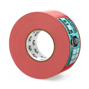 186HUB Red Duct Tape - 2x50yd - Indoor and Outdoor Use - Easy to go Version - Picture 1 of 6
