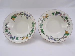 2 Vintage 1970s Citation Woodhill Cereal Soup Bowls 7-1/2" Delicate Floral I24 - Picture 1 of 7