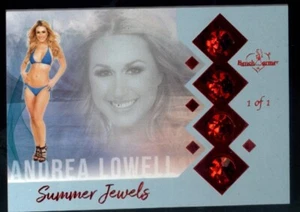 2025 Bench Warmer Girls of Summer - Summer Jewels Card - Andrea Lowell 1/1 - Picture 1 of 3