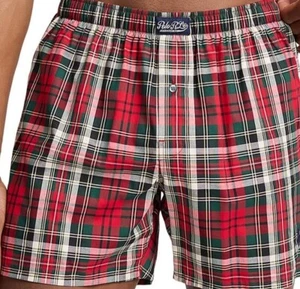 Authentic Polo Ralph Lauren Classic Fit Boxer Plaid Size Medium - Picture 1 of 1