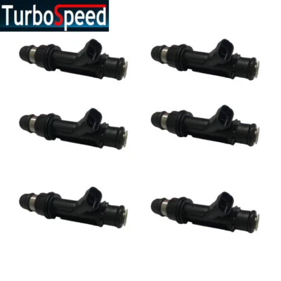 6x Inyectores de combustible OEM 25313185 para Chevy Trailblazer Buick GMC Envoy 4,2 L 02-04 Foto 1 de 4
