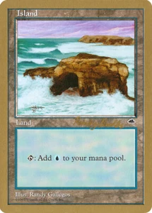 MTG Island 1998 Randy Buehler Tempest B Not Tournament Legal - World - Picture 1 of 1