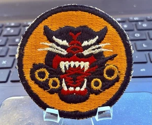 Original WWII US Army Tank Destroyer Forces Shoulder Patch - 4 Wheel SSI - Picture 1 of 4