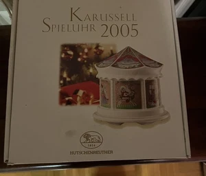 Hutschenreuther Porzellan Weihnachten Spieluhr von 2005, Gebraucht TOP, in OVP - Bild 1 von 2