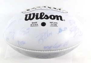 2015 San Francisco 49ers Team Signed Wilson The Duke Auto Panel Football NIB - Picture 1 of 12