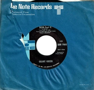 Guitar/Organ Funk Version GRANT GREEN "Ain't It Funky Now" Pt 1&2 BLUE NOTE Mint - Picture 1 of 2