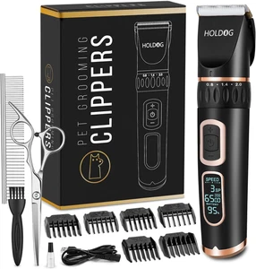 Dog Clippers Professional Heavy Duty Grooming Clipper 3-Speed Low Noise High Pow - Picture 1 of 12
