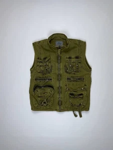 🚨 S.N.B Wei Wear Tactical Military Multipocket Jacket Vest Japanese Brand ARMY - Picture 1 of 11