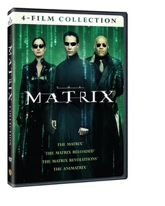 Matrix Collection: 4 Film Favorites (DVD) Keanu Reeves Laurence Fishburne - Picture 1 of 2