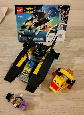 LEGO Batman Batboat Penguin Pursuit! (76158) - 100% Complete with Manual, NO BOX - Image 1 of 2