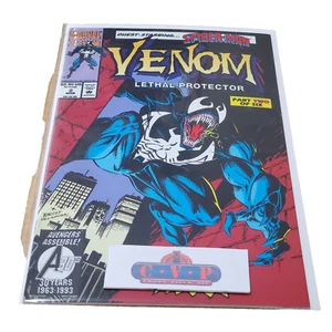 Venom Lethal Protector #2 (Marvel 1993) Pt. 2 Ft. Spider-Man VF+ - Picture 1 of 1