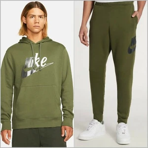 Nike Sportswear Men's Fleece Lined Full Tracksuit Size Medium - Picture 1 of 11