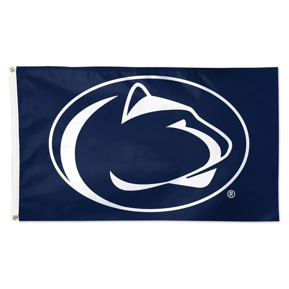 Bandera con logotipo del equipo de fondo azul de Penn State Nittany Lions 3x5 pies Foto 1 de 1