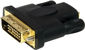 StarTech HDMIDVIFM HDMI to DVI-D Video Cable Adapter DVI Male HDMI Female - Picture 1 of 2