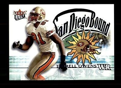 TERRELL OWENS 100,S YOU PICK SEE SCANS SAN FRANCISCO 49ERS NR.MT/MT. YOUR CHOICE - Image 1 of 2