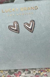 Women’s Lucky Brand Heart Earrings. NWT In Box. Absolutely Stunning🌟 - Picture 1 of 5
