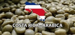 5 LB COSTA RICA, COSTA RICAN, UNROASTED GREEN COFFEE BEANS FIVE POUND - ARABICA  - Picture 1 of 11