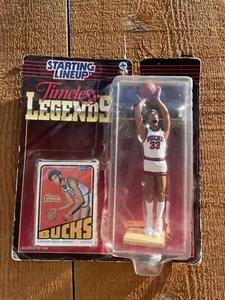Vintage 90s Starting Lineup Timeless Legend Milwaukee Bucks Kareem Abdul Jabbar - Picture 1 of 2