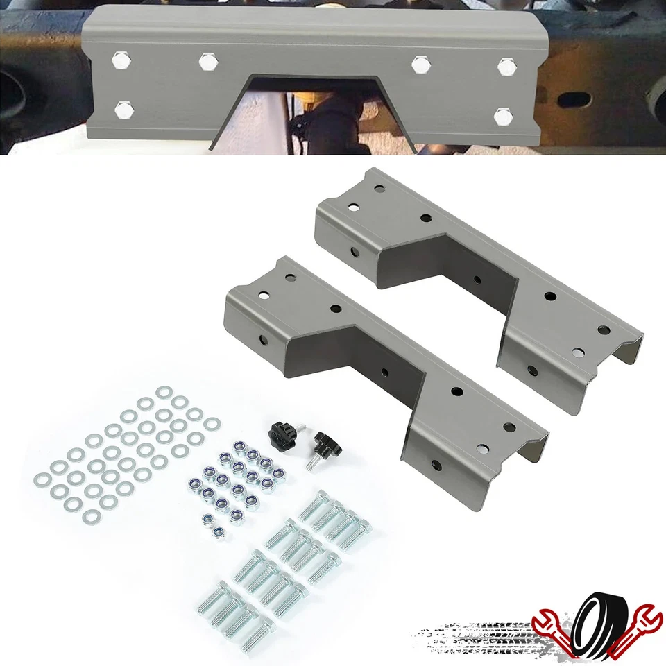 For 89-98 Chevy Silverado/GMC Sierra C1500 K1500 truck Rear C Notch Support Kit Foto 1 de 4