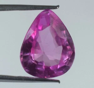 Pear 11 Ct Natural Brazilian Pink Morganite Gemstone Certified B98089 Best Deal - Picture 1 of 7