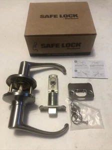 (Lote de 2) Palancas de paso de vid Kwikset SL1000GV manijas de puerta de níquel satinado - Imagen 1 de 9