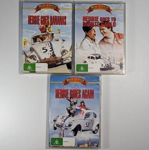 Herbie Collection (DVD) Herbie Rides Again/Goes Bananas/Goes To Monte Carlo R4 - Picture 1 of 2
