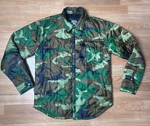Zero Foxtrot Camo Woobie Shacket Men’s Size Medium Veteran Founded Made in USA - Picture 1 of 13