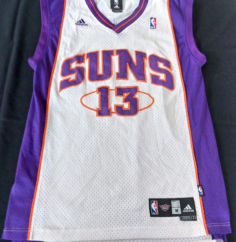 VTG Steve Nash Phoenix Suns Adidas Authentic Jersey Size M Medium Length +2 Cover