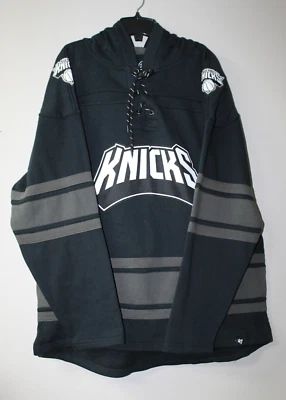 Nueva NBA New York Knicks Old Time Jersey Estilo Peso Medio Algodón Sudadera con Capucha Hombre S Foto 1 de 4