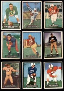 1951 Topps Magic Football Complete Set 3 - VG - Afbeelding 1 van 9