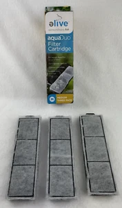 AquaDuo 10 & 20 Hydrocorn Bio Media Medium Aquarium Filter & Cartridge 3 Pk NEW - Picture 1 of 3