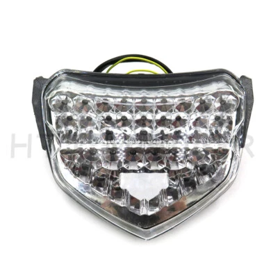 Luz trasera LED transparente para Suzuki GSX-R GSXR 600 750 2004-2005 Foto 1 de 4