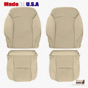 Front Bottoms-Tops Leather Covers Tan For 2009 - 2015 Lexus IS350C Convertible - Bild 1 von 3