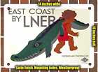 METAL SIGN - 1930 East Coast by LNER George and the Dragon - 10x14 Inches