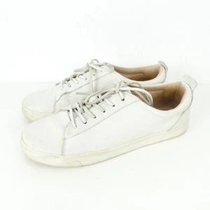 Zapatilla deportiva H&M cuero auténtico blanco roto beige talla 39 EUR (N24) - Imagen 1 de 5