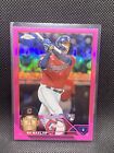 2023 Topps Chrome Bo Naylor Rc Pink Refractor Cleveland Guardians Rookie #54