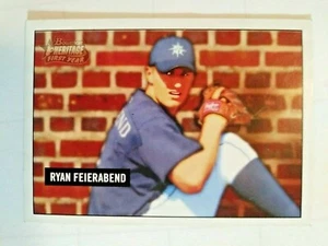 2005 Bowman Heritage ⚾⚾ #263 - Ryan Feierabend FY, RC - Seattle Mariners - Picture 1 of 2