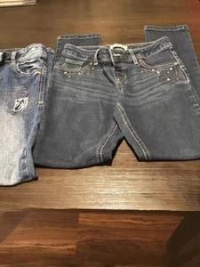 Mudd Girl's Skinny Jeans And Total Girl Slim Jeans Both Size 10 - Picture 1 of 12