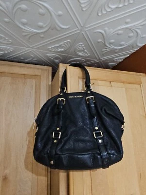 Bolso Cartera Michael Kors Bedford Legacy Cuero Negro Foto 1 de 4
