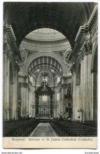 CPA-Carte postale -Canada - Montreal - Interior of St James Cathedral - 1907  - Picture 1 of 1