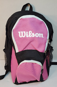 Wilson Youth Baseball Backpack Pink Adjustable 10"x6.5"x17" NEW with Tags