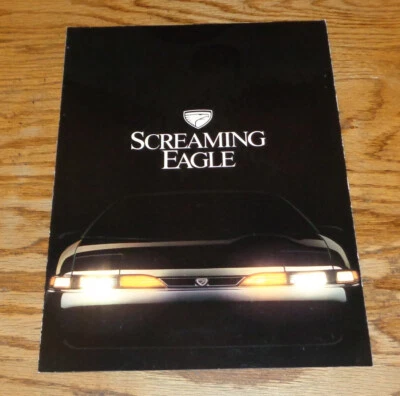 Folleto de ventas desplegable Eagle Talon 1990 original 90 Foto 1 de 2
