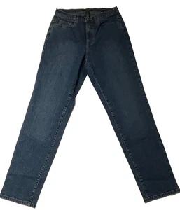 Pantalones de mezclilla Lane Bryant Venezia 14 altos tiro alto rectos 99 % algodón elástico nuevos con etiquetas - Imagen 1 de 16