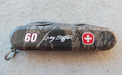 NAVAJA SUIZA WENGER DELEMONT CAMUFLAJE #60 GREG BIFFLE NASCAR COLECCIONABLE, EXCELENTE! Foto 1 de 4